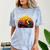 This Is How I Rolled Retro Toys Big Wheel Tricycle Nostalgia Comfort Color Blast T-Shirt Ocean