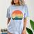 Senior 2023 Graduation My Last First Day Of Class Of 2023 Comfort Color Blast T-Shirt Ocean