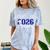 Senior 2026 Class Of 2026 Graduation 2026 Comfort Color Blast T-Shirt Ocean