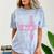 Senior 2026 Class Of 2026 Seniors Graduation 2026 Girl Women Comfort Color Blast T-Shirt Ocean