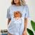Senior Basketball Class Of 2026 Coquette Graduation Day Comfort Color Blast T-Shirt Ocean