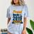 Senior Class Of 2019 Tshirt Graduation School Students Uncle Comfort Color Blast T-Shirt Ocean