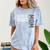 Senior Class Of 2022 Mom Graduation Comfort Color Blast T-Shirt Ocean