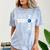 Senior Class Of 2024 Bowling First Day Of School Graduation Comfort Color Blast T-Shirt Ocean