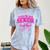 Senior Class Of 2026 Coquette Pink Bow Graduation 2026 Comfort Color Blast T-Shirt Ocean