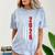 Senior Class Of 2026 Patriotic American USA Flag Graduation Comfort Color Blast T-Shirt Ocean