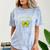 Senior Class Of 2026 Tennis Coquette Bow Graduation Premium Comfort Color Blast T-Shirt Ocean