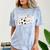 Senior Dad Class Of 2026 Soccer Ball Graduation Comfort Color Blast T-Shirt Ocean