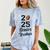 Senior Football Brother Class Of 2025 Graduation Graduate Comfort Color Blast T-Shirt Ocean