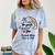 Senior Football Mom Class Of 2026 Graduation Graduate Comfort Color Blast T-Shirt Ocean