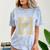 Senior Graduate 2024 Queen Graduation Educated Melanin Comfort Color Blast T-Shirt Ocean