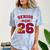 Senior Mom 2026 Proud Senior Mom Class Of 26 For Graduation Comfort Color Blast T-Shirt Ocean