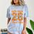 Senior Mom Class Of 2026 Basketball Mom Graduation Comfort Color Blast T-Shirt Ocean