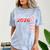 Senior Sister Class Of 2026 Proud Big Sis Graduation Family Comfort Color Blast T-Shirt Ocean
