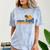 Senior Sunrise 2026 Graduation Cool Retro High School Comfort Color Blast T-Shirt Ocean
