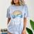 I Like Sharks & Maybe Like 3 People Humor Introverts Summer Comfort Color Blast T-Shirt Ocean