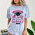 She Believed She Could So She Mastered It Graduation Comfort Color Blast T-Shirt Ocean