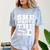 She Wants The EdD Graduation Doctorate EdD Graduate Comfort Color Blast T-Shirt Ocean