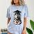 Siberian Husky Dog Graduation Cap Training School Graduate Men Women Kids Comfort Color Blast T-Shirt Ocean