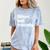 Silent But Friendly A Design For Introverts Comfort Color Blast T-Shirt Ocean