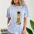 SmileteesGrad Llama Graduation T-Shirt Comfort Color Blast T-Shirt Ocean