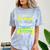 So Long 2nd Grade Here I Come 3rd Grader Graduation Comfort Color Blast T-Shirt Ocean