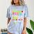 So Long Pre-K Kindergarten Here I Come Graduation Kids Comfort Color Blast T-Shirt Ocean