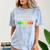 Social Battery Low Energy Antisocial Introvert Comfort Color Blast T-Shirt Ocean