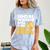 Social Worker Will Work For Pizza Graduation Comfort Color Blast T-Shirt Ocean
