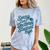 Sorry Can't Doctoral Student Bye PhD Graduation Student Grad Comfort Color Blast T-Shirt Ocean