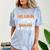 This Station Wagon Runs On Nostalgia Wagon Comfort Color Blast T-Shirt Ocean