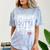 Straight Outta Sixth Grade Class Of 2024 Shirt Graduation Comfort Color Blast T-Shirt Ocean
