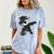 Student Graduation 2022 Panda Football Boys Girls Teenager Comfort Color Blast T-Shirt Ocean