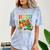 Students Future HBCU Grad History Graduation Comfort Color Blast T-Shirt Ocean