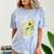 Sunflower Teach Love Inspire Cool Graduation Teacher School Comfort Color Blast T-Shirt Ocean