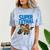 Super Lethal Cute Nostalgia Comfort Color Blast T-Shirt Ocean