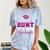 Super Proud Aunt Of 2025 Graduate Senior Graduation Family Comfort Color Blast T-Shirt Ocean