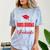 Super Proud Bonus Grandma Of 2025 Graduate Graduation Family Comfort Color Blast T-Shirt Ocean