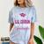 Super Proud Little Cousin Of 2025 Graduate Graduation Family Premium Tri-Blend Comfort Color Blast T-Shirt Ocean