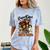 Support Your Local Trick Or Treaters Retro Spooky Nostalgia Comfort Color Blast T-Shirt Ocean