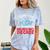 I Survived My Daughter's Nurse Degree School Graduation Comfort Color Blast T-Shirt Ocean