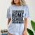 I Survived Home School Class Of 2018 Graduation Comfort Color Blast T-Shirt Ocean