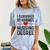 I Survived My Husband's Nursing Degree School Graduation Comfort Color Blast T-Shirt Ocean