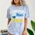 i Survived My Moms Doctoral Degree Graduation Gifts Comfort Color Blast T-Shirt Ocean