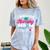 I Survived Nursing School Class Of 2026 Nurse Graduation Comfort Color Blast T-Shirt Ocean