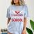 I Survived Nursing School Graduation Cool Comfort Color Blast T-Shirt Ocean