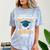 i Survived My Sisters Bachelor's Degree Graduation Gifts Comfort Color Blast T-Shirt Ocean