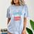 I Survived My Sister'S Nursing Degree Sis Nurse Graduation Comfort Color Blast T-Shirt Ocean