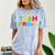 Team Pre-K Shirt Teacher Boy Girl Back To School Graduation Comfort Color Blast T-Shirt Ocean