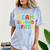 Team Second Grade Shirt 2nd Grade Back To School Graduation Comfort Color Blast T-Shirt Ocean